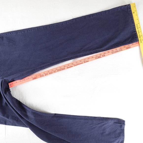 Tommy Hilfiger Red Label Denim Pants Men's 32x33 Straight Leg 100% Cotton - Picture 10 of 12